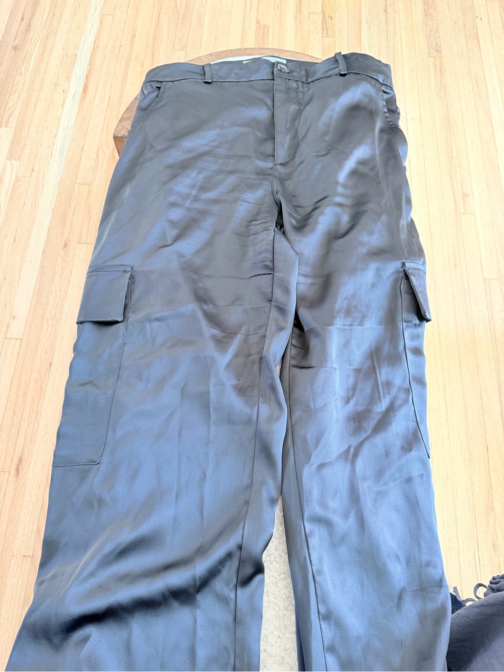 Zara Black Cargo Pants - Classic Utility Style
